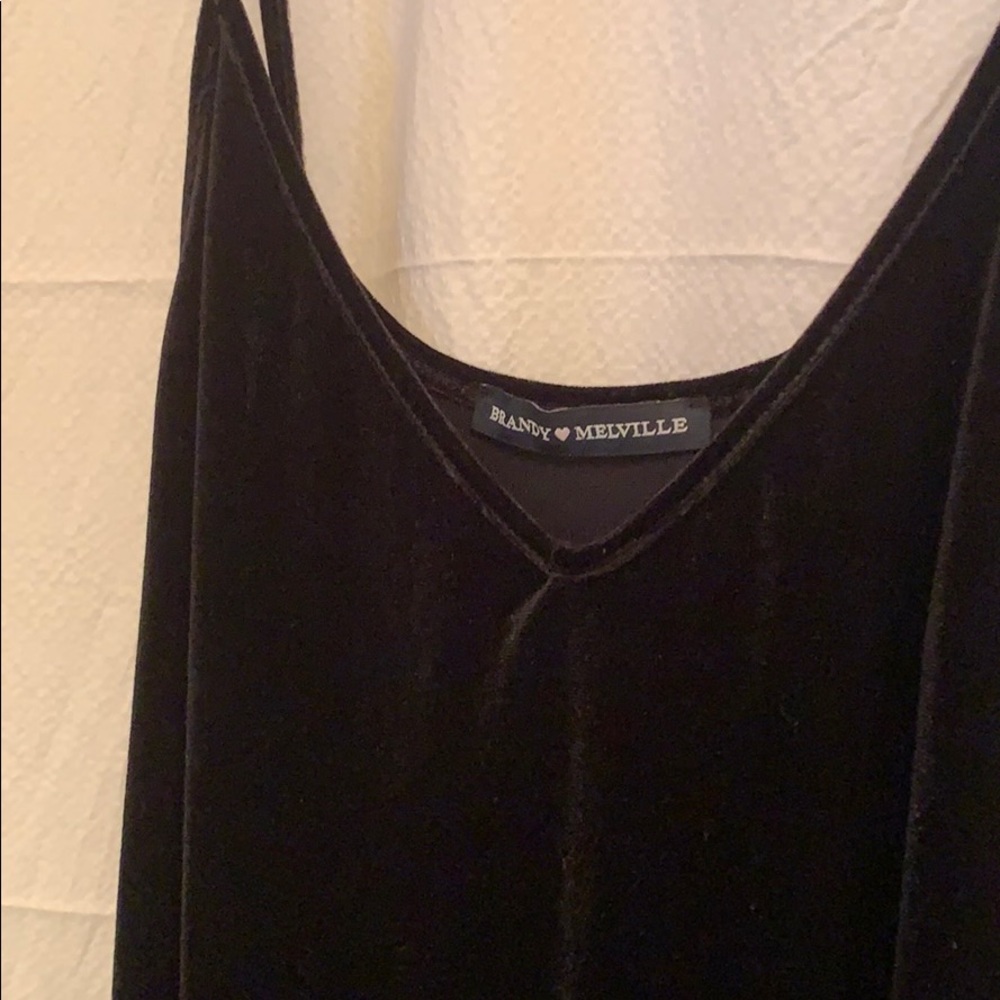 Brandy Melville Velvet Slip dress